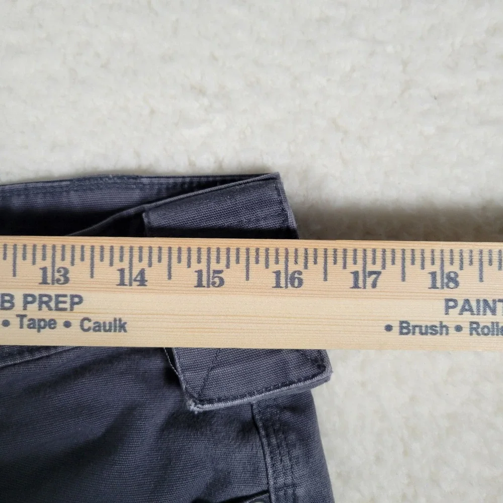 Duluth Trading Co Flex Fire Hose Cargo Pants Mens 32x30 Gray Workwear Utility - Picture 6 of 14